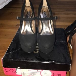 Black Penelope heels